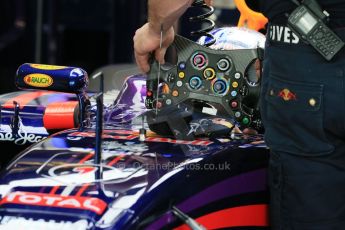 World © Octane Photographic Ltd. Saturday 22nd November 2014. Abu Dhabi Grand Prix - Yas Marina Circuit - Formula 1 Practice 3. Infiniti Red Bull Racing RB10 - Sebastian Vettel. Digital Ref: 1165LB1D0238