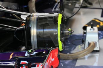 World © Octane Photographic Ltd. Saturday 22nd November 2014. Abu Dhabi Grand Prix - Yas Marina Circuit - Formula 1 Practice 3. Infiniti Red Bull Racing RB10 – tech details. Digital Ref: 1165LB1D0259