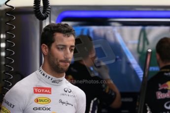 World © Octane Photographic Ltd. Saturday 22nd November 2014. Abu Dhabi Grand Prix - Yas Marina Circuit - Formula 1 Practice 3. Infiniti Red Bull Racing RB10 – Daniel Ricciardo. Digital Ref: 1165LB1D0262