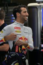 World © Octane Photographic Ltd. Saturday 22nd November 2014. Abu Dhabi Grand Prix - Yas Marina Circuit - Formula 1 Practice 3. Infiniti Red Bull Racing RB10 – Daniel Ricciardo. Digital Ref: 1165LB1D0274