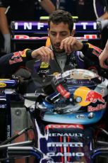 World © Octane Photographic Ltd. Saturday 22nd November 2014. Abu Dhabi Grand Prix - Yas Marina Circuit - Formula 1 Practice 3. Infiniti Red Bull Racing RB10 – Daniel Ricciardo. Digital Ref: 1165LB1D0281