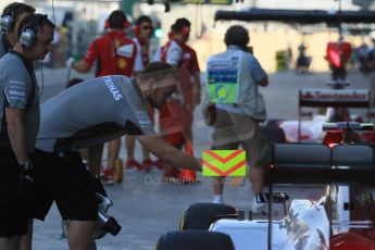 World © Octane Photographic Ltd. Saturday 22nd November 2014. Abu Dhabi Grand Prix - Yas Marina Circuit - Formula 1 Practice 3. Mercedes AMG Petronas F1 W05 – Lewis Hamilton. Digital Ref: 1165LB1D0314