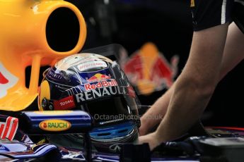 World © Octane Photographic Ltd. Saturday 22nd November 2014. Abu Dhabi Grand Prix - Yas Marina Circuit - Formula 1 Practice 3. Infiniti Red Bull Racing RB10 – Daniel Ricciardo. Digital Ref: 1165LB1D0341