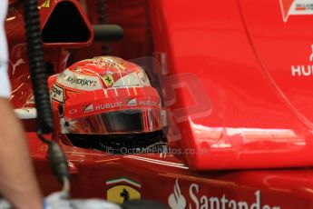 World © Octane Photographic Ltd. Saturday 22nd November 2014. Abu Dhabi Grand Prix - Yas Marina Circuit - Formula 1 Practice 3. Scuderia Ferrari F14T – Kimi Raikkonen. Digital Ref: 1165LB1D0370