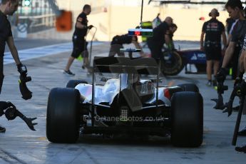 World © Octane Photographic Ltd. Saturday 22nd November 2014. Abu Dhabi Grand Prix - Formula 1 Practice 3. Sauber C33 – Adrian Sutil. Digital Ref: 1165LB1D0605