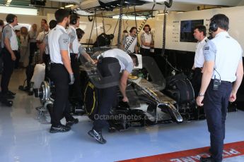 World © Octane Photographic Ltd. Saturday 22nd November 2014. Abu Dhabi Grand Prix - Formula 1 Practice 3. McLaren Mercedes MP4/29 - Jenson Button. Digital Ref: 1165LB1D5776