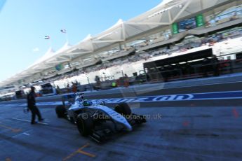 World © Octane Photographic Ltd. Saturday 22nd November 2014. Abu Dhabi Grand Prix - Formula 1 Practice 3. Williams Racing FW36 – Felipe Massa. Digital Ref: 1165LB1D5851