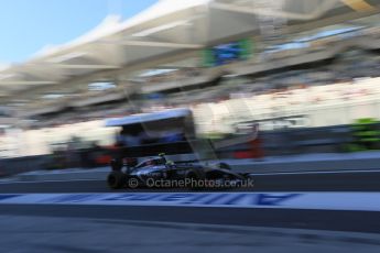 World © Octane Photographic Ltd. Saturday 22nd November 2014. Abu Dhabi Grand Prix - Formula 1 Practice 3. Sauber C33 – Esteban Gutierrez. Digital Ref : 1165LB1D5897
