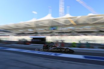 World © Octane Photographic Ltd. Saturday 22nd November 2014. Abu Dhabi Grand Prix - Formula 1 Practice 3. Lotus F1 Team E22 - Romain Grosjean. Digital Ref: 1165LB1D5917