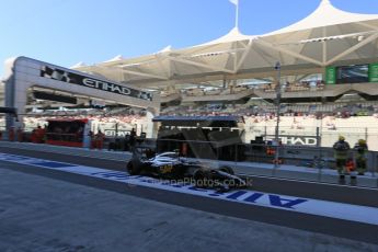 World © Octane Photographic Ltd. Saturday 22nd November 2014. Abu Dhabi Grand Prix - Formula 1 Practice 3. McLaren Mercedes MP4/29 – Kevin Magnussen. Digital Ref: 1165LB1D5993