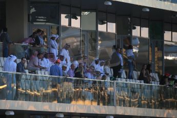 World © Octane Photographic Ltd. Saturday 22nd November 2014. Abu Dhabi Grand Prix - Yas Marina Circuit - Formula 1 Qualifying. Fans. Digital Ref: 1166LB1D1068