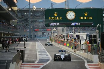 World © Octane Photographic Ltd. Saturday 22nd November 2014. Abu Dhabi Grand Prix - Yas Marina Circuit - Formula 1 Qualifying. Williams Martini Racing FW36 – Felipe Massa. Digital Ref: 1166LB1D1348