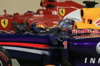 World © Octane Photographic Ltd. 2014 Formula 1 Abu Dhabi Grand Prix, F1 Qualifying, Saturday 22nd November 2014. Infiniti Red Bull Racing - Sebastian Vettel. Digital Ref : 1166LB1D1478