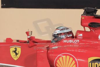 World © Octane Photographic Ltd. 2014 Formula 1 Abu Dhabi Grand Prix, F1 Qualifying, Saturday 22nd November 2014. Scuderia Ferrari - Fernando Alonso. Digital Ref : 1166LW1L8362