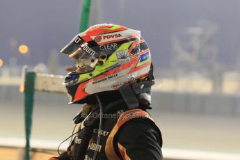 World © Octane Photographic Ltd. Sunday 23rd November 2014. Abu Dhabi Grand Prix - Yas Marina Circuit - Formula 1 Race. Lotus F1 Team E22 – Pastor Maldonado. Digital Ref: