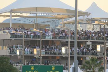 World © Octane Photographic Ltd. Sunday 23rd November 2014. Abu Dhabi Grand Prix - Yas Marina Circuit - Formula 1 Race. Paddock Club. Digital Ref: