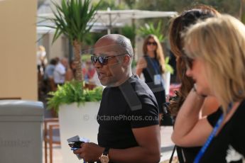 World © Octane Photographic Ltd. Sunday 23rd November 2014. Abu Dhabi Grand Prix - Yas Marina Circuit - Anthony Hamilton. Digital Ref: