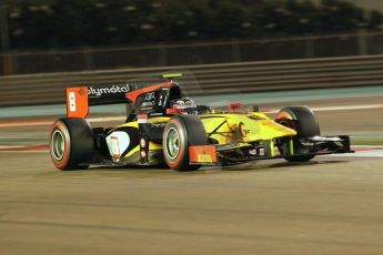 World © Octane Photographic Ltd. 2014 Formula 1 Abu Dhabi Grand Prix, GP2 Qualifying, Friday 21st November 2014. Stephane Richelmi - DAMS. Digital Ref : 1162CB1D7342