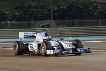 World © Octane Photographic Ltd. 2014 Formula 1 Abu Dhabi Grand Prix, GP2 Qualifying, Friday 21st November 2014. Marco Sorensen - MP Motorsport. Digital Ref : 1162CB1D7350