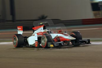 World © Octane Photographic Ltd. 2014 Formula 1 Abu Dhabi Grand Prix, GP2 Qualifying, Friday 21st November 2014. Stoffel Vandoorne - ART Grand Prix. Digital Ref : 1162CB1D7360