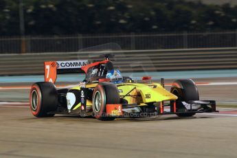 World © Octane Photographic Ltd. 2014 Formula 1 Abu Dhabi Grand Prix, GP2 Qualifying, Friday 21st November 2014. Jolyon Palmer - DAMS. Digital Ref : 1162CB1D7362