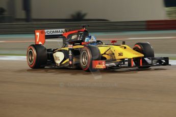 World © Octane Photographic Ltd. 2014 Formula 1 Abu Dhabi Grand Prix, GP2 Qualifying, Friday 21st November 2014. Jolyon Palmer - DAMS. Digital Ref : 1162CB1D7365