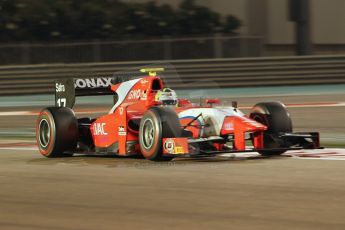 World © Octane Photographic Ltd. 2014 Formula 1 Abu Dhabi Grand Prix, GP2 Qualifying, Friday 21st November 2014. Andre Negrao - Arden International. Digital Ref : 1162CB1D7384
