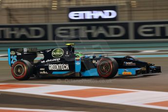 World © Octane Photographic Ltd. 2014 Formula 1 Abu Dhabi Grand Prix, GP2 Qualifying, Friday 21st November 2014. Conor Daly - Venezuela GP Lazarus. Digital Ref : 1162CB1D7446