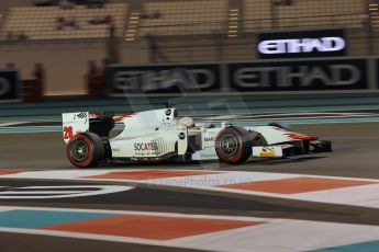 World © Octane Photographic Ltd. 2014 Formula 1 Abu Dhabi Grand Prix, GP2 Qualifying, Friday 21st November 2014. Arthur Pic - Campos Racing. Digital Ref : 1162CB1D7463