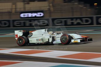 World © Octane Photographic Ltd. 2014 Formula 1 Abu Dhabi Grand Prix, GP2 Qualifying, Friday 21st November 2014. Arthur Pic - Campos Racing. Digital Ref : 1162CB1D7464