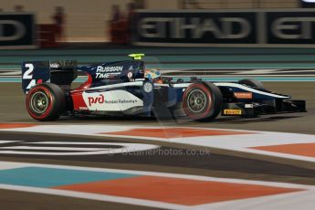 World © Octane Photographic Ltd. 2014 Formula 1 Abu Dhabi Grand Prix, GP2 Qualifying, Friday 21st November 2014. Artem Markelov - RT Russian Time. Digital Ref : 1162CB1D7474
