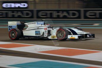 World © Octane Photographic Ltd. 2014 Formula 1 Abu Dhabi Grand Prix, GP2 Qualifying, Friday 21st November 2014. Marco Sorensen - MP Motorsport. Digital Ref : 1162CB1D7495