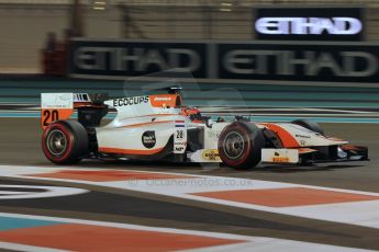 World © Octane Photographic Ltd. 2014 Formula 1 Abu Dhabi Grand Prix, GP2 Qualifying, Friday 21st November 2014. Daniel de Jong - MP Motorsport. Digital Ref : 1162CB1D7544