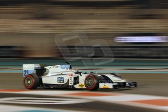 World © Octane Photographic Ltd. 2014 Formula 1 Abu Dhabi Grand Prix, GP2 Qualifying, Friday 21st November 2014. Marco Sorensen - MP Motorsport. Digital Ref : 1162CB1D7570