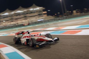World © Octane Photographic Ltd. 2014 Formula 1 Abu Dhabi Grand Prix, GP2 Qualifying, Friday 21st November 2014. Takuya Izawa - ART Grand Prix. Digital Ref : 1162CB7D8242