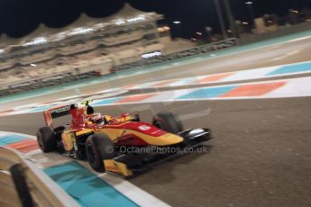 World © Octane Photographic Ltd. 2014 Formula 1 Abu Dhabi Grand Prix, GP2 Qualifying, Friday 21st November 2014. Stefano Coletti - Racing Engineering. Digital Ref : 1162CB7D8255