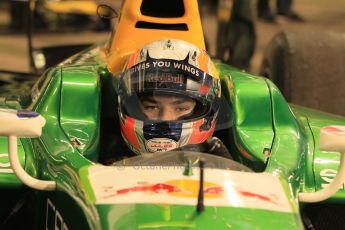 World © Octane Photographic Ltd. Saturday 22nd November 2014. GP2 Race 1 – Abu Dhabi GP - Yas Marina Circuit, United Arab Emirates. Pierre Gasly - EQ8 Caterham Racing. Digital Ref :1167CB1D8620