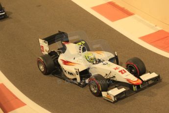 World © Octane Photographic Ltd. Saturday 22nd November 2014. GP2 Race 1 – Abu Dhabi GP - Yas Marina Circuit, United Arab Emirates. Kimiya Sato - Campos Racing. Digital Ref :1167CB1D8647