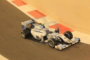 World © Octane Photographic Ltd. Saturday 22nd November 2014. GP2 Race 1 – Abu Dhabi GP - Yas Marina Circuit, United Arab Emirates. Marco Sorensen - MP Motorsport. Digital Ref :1167CB1D8678