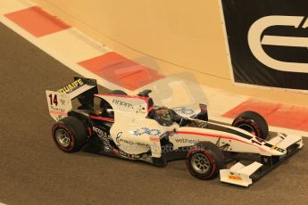 World © Octane Photographic Ltd. Saturday 22nd November 2014. GP2 Race 1 – Abu Dhabi GP - Yas Marina Circuit, United Arab Emirates. Kevin Giovesi - Rapax. Digital Ref : 1167CB1D8682