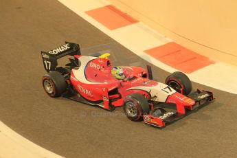 World © Octane Photographic Ltd. Saturday 22nd November 2014. GP2 Race 1 – Abu Dhabi GP - Yas Marina Circuit, United Arab Emirates. Andre Negrao - Arden International. Digital Ref :1167CB1D8695