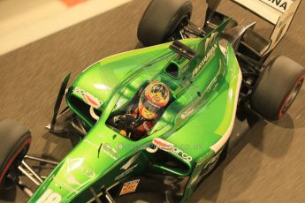 World © Octane Photographic Ltd. Saturday 22nd November 2014. GP2 Race 1 – Abu Dhabi GP - Yas Marina Circuit, United Arab Emirates. Rio Haryanto - EQ8 Caterham Racing. Digital Ref : 1167CB1D8712