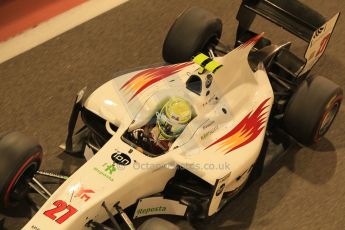 World © Octane Photographic Ltd. Saturday 22nd November 2014. GP2 Race 1 – Abu Dhabi GP - Yas Marina Circuit, United Arab Emirates. Kimiya Sato - Campos Racing. Digital Ref :1167CB1D8717