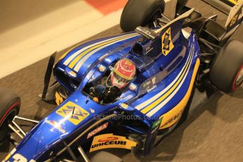 World © Octane Photographic Ltd. Saturday 22nd November 2014. GP2 Race 1 – Abu Dhabi GP - Yas Marina Circuit, United Arab Emirates. Felipe Nasr - Carlin. Digital Ref : 1167CB1D8725