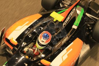 World © Octane Photographic Ltd. Saturday 22nd November 2014. GP2 Race 1 – Abu Dhabi GP - Yas Marina Circuit, United Arab Emirates. Jon Lancaster - Hilmer Motorsport. Digital Ref:1167CB1D8730