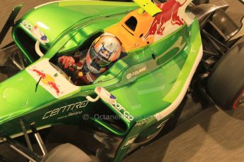 World © Octane Photographic Ltd. Saturday 22nd November 2014. GP2 Race 1 – Abu Dhabi GP - Yas Marina Circuit, United Arab Emirates. Pierre Gasly - EQ8 Caterham Racing. Digital Ref :1167CB1D8802