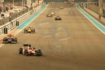 World © Octane Photographic Ltd. Saturday 22nd November 2014. GP2 Race 1 – Abu Dhabi GP - Yas Marina Circuit, United Arab Emirates. Stoffel Vandoorne - ART Grand Prix. Digital Ref :1167CB1D8938