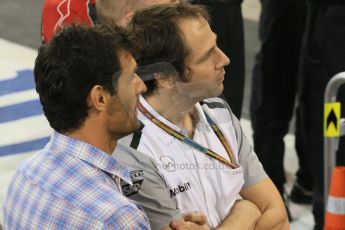 World © Octane Photographic Ltd. Saturday 22nd November 2014. GP2 Race 1 – Abu Dhabi GP - Yas Marina Circuit, United Arab Emirates. Mark Webber. Digital Ref :1167LB1D6118