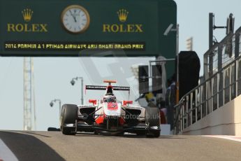 World © Octane Photographic Ltd. 2014 Formula 1 Abu Dhabi Grand Prix, GP3 Race 1, Saturday 22nd November 2014. Dino Zamparelli - ART Grand Prix. Digital Ref : 1164CB1D7713