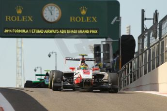 World © Octane Photographic Ltd. 2014 Formula 1 Abu Dhabi Grand Prix, GP3 Race 1, Saturday 22nd November 2014. Marvin Kirchhofer - ART Grand Prix. Digital Ref : 1164CB1D7726